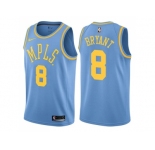 Nike Los Angeles Lakers #8 Kobe Bryant Royal Blue NBA Swingman Hardwood Classics Jersey