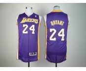 nba los angeles Lakers #24 bryant purple[revolution 30]