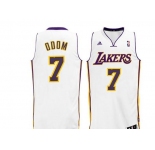 nba los angeles Lakers #7 odom white[2011 revolution 30]