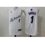 nba los angeles lakers #1 russell white[2016 Christmas edition]