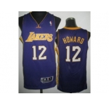 nba los angeles lakers #12 howard purple[revolution 30]