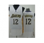 nba los angeles lakers #12 howard white[revolution 30]