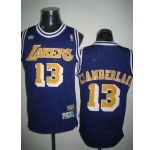 nba los angeles lakers #13 lhamberlain m&n purple