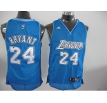 nba los angeles lakers #24 bryant lt.blue[white number]