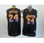 nba los angeles lakers #24 kobe bryant black[limited edition]
