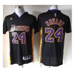 nba los angeles lakers #24 kobe bryant black[new