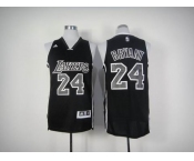 nba los angeles lakers #24 kobe bryant black[revolution 30 swingman]