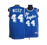 nba los angeles lakers #44 west m&n blue