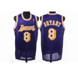 nba los angeles lakers #8 bryant purple(fans edition)
