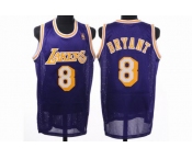 nba los angeles lakers #8 bryant purple(fans edition)