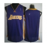 nba los angeles lakers blank purple