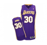 Women's Adidas Los Angeles Lakers #30 Julius Randle Authentic Purple Road NBA Jersey