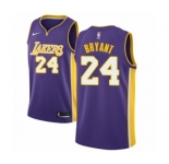 Women's Nike Los Angeles Lakers #24 Kobe Bryant Authentic Purple NBA Jersey - Icon Edition