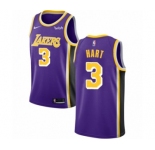 Women's Nike Los Angeles Lakers #3 Josh Hart Swingman Purple NBA Jersey - Statement Edition