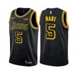 Women's Nike Los Angeles Lakers #5 Josh Hart Swingman Black NBA Jersey - City Edition