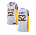 Women's Nike Los Angeles Lakers #52 Jamaal Wilkes Swingman White NBA Jersey - Association Edition