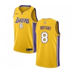 Women's Nike Los Angeles Lakers #8 Kobe Bryant Swingman Gold Home NBA Jersey - Icon Edition