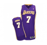Youth Adidas Los Angeles Lakers #7 Isaiah Thomas Authentic Purple Road NBA Jersey