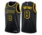 Youth Nike Los Angeles Lakers #8 Kobe Bryant Swingman Black NBA Jersey - City Edition