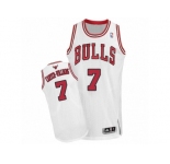 Men's Adidas Chicago Bulls #7 Michael Carter-Williams Authentic White Home NBA Jersey