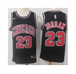 Nike Chicago Bulls #23 Michael Jordan Black NBA Swingman Jersey