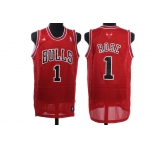 nba chicago bulls #1 rose red (fans edition)
