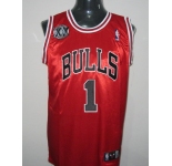 nba chicago bulls #1 rose red[20th patch]