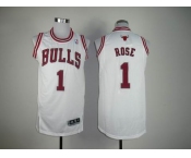 nba chicago bulls #1 rose white[revolution 30]