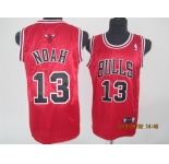 nba chicago bulls #13 noah red