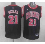 nba chicago bulls #21 butler black