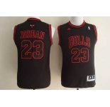 nba chicago bulls #23 jordan black[2014 latin nights]