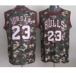nba chicago bulls #23 jordan camo