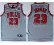 nba chicago bulls #23 jordan grey[number red]