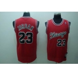 nba chicago bulls #23 jordan red(fans edition)
