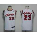 nba chicago bulls #23 jordan white(Chicago)