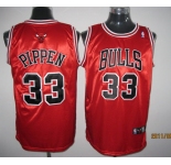 nba chicago bulls #33 pippen red