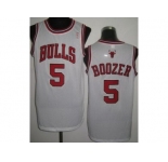 nba chicago bulls #5 boozer white[revolution 30]