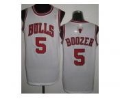 nba chicago bulls #5 boozer white[revolution 30]