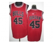 nba jersey chicago bulls #45 jordan red[revolution 30]