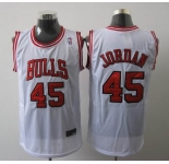 nba jersey chicago bulls #45 jordan white