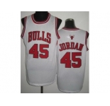 nba jersey chicago bulls #45 jordan white[revolution 30]
