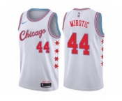Women Nike Chicago Bulls #44 Nikola Mirotic Swingman White NBA Jersey - City Edition
