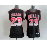 women nba jerseys chicago bulls #23 jordan black[limited edition]