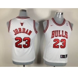 women nba jerseys chicago bulls #23 jordan white