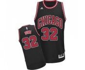 Youth Adidas Chicago Bulls #32 Kris Dunn Swingman Black Alternate NBA Jersey