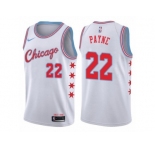 Youth Nike Chicago Bulls #22 Cameron Payne Swingman White NBA Jersey - City Edition