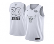 Youth Nike Chicago Bulls #23 Michael Jordan White NBA Jordan Swingman 2018 All-Star Game Jersey