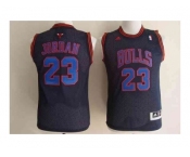 youth nba chicago bulls #23 jordan black-1[2014 latin nights]