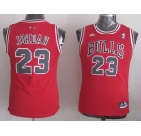 youth nba chicago bulls #23 jordan red[revolution 30 swingman]