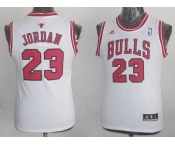 youth nba chicago bulls #23 jordan white[revolution 30 swingman]